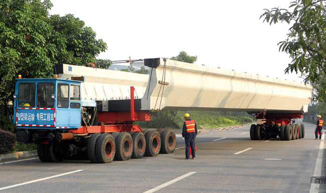 900t运梁车